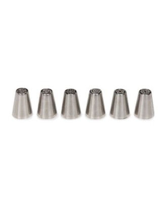 Set 6 duiuri pentru decorat prajituri, model flori - PATISSE